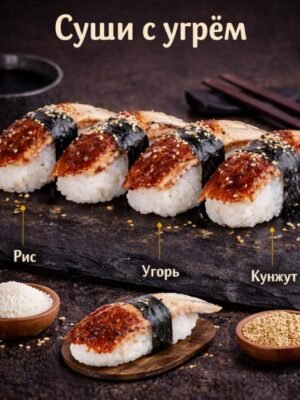 Суши с Угрем