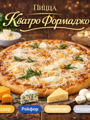 Пицца Кватро формаджо